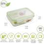 ORYX Storage Container, 330 mL, Green, 10 x 14 x 6 cm