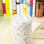 Practical Container Double Cover Food Tea Pot Candy Storage Tins Canister Box - Pink, 9x6.5cm