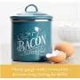 46949 Enamel on Steel Bacon Grease Can/Bacon Grease Container - 4 Inch, Blue (Pack of 2) 46949 Enamel on Steel Bacon Grease Can/Bacon Grease Container - 4 Inch, Blue (Pack of 2)