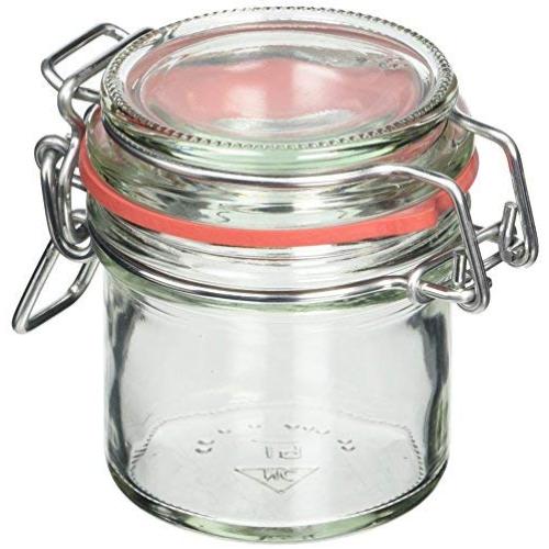 Nutleys 125 ml Clip Top Preserve Jar (Pack of 6)