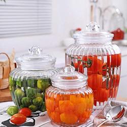 Glass Sealed Jars, Kitchen Household Grain Storage Tanks, Storage Of Spices/Coffee Beans/Oatmeal/Pasta