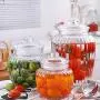 Glass Sealed Jars, Kitchen Household Grain Storage Tanks, Storage Of Spices/Coffee Beans/Oatmeal/Pasta