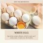 SKINFOOD Egg White Pore Mask 3.52 oz. (100g) - Pore Refining Wash off Mask, Tightens Pores, Removes Blackheads and Dead Skin Cells, Skin Smooth and Soft