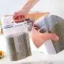 Lome123 Sealed Jar Kitchen Plastic Tanks Rice Storage Bucket Food Snack Grain Boxes