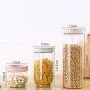 WANGLX ST Storage Jar Food Storage Container Pantry Durable Seal Pot Cereal Storage Containers Dry Foods Liquids Clear Containers WANGLX ST Storage Jar Food Storage Container Pantry Durable Seal Pot Cereal Storage Containers Dry Foods Liquids Clear Containers