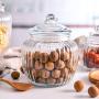 Yl Ly Glass Bottle Sealed Cans With Lid Household Grain Storage Tank Candy Cans Coffee Beans Large Jar 650+1500+1800