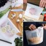 Wiederverwendbare Silikon-Lebensmittelbehälter & Silikon-Stretch-Beutel [Set of 11] | Ziplock-Beutel | Luftdicht, Dicht, Geschirrspülergeeignet, Mikrowellengeeignet | Ideal für Sandwiches, Obst, Fleisch, Mittagessen | Food Huggers