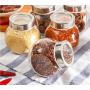 Glass Sealed Cans/Food Storage Jar Spice Teas Beans Candy Preservation Bottle Kitchen Tools About 180Ml,1 Piece