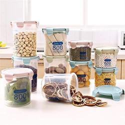 Kitchen Food Storage Jar Airtight Food Storage Kitchen Glass Jar Moisture-Proof Home Multi-Purpose Jam Bottle Cruet Plastic Transparent Milk Powder Sealing Box
