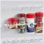 3 Sets of Cabinet Door Spice Clips, Gewürzregal, Wandregal, Kunststoff Schubladeneinheit, 20 Gläser/Set, Ordnungsgemäße Aufbewahrung, Geeignet für den Heimgebrauch