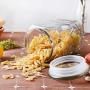 Yl Ly Sealed Tank Storage Tank Large-Capacity Multi-Grain Candy Snacks Storage Tank Kitchen Transparent Glass Bottle 2L