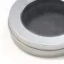 Silberner, tragbarer, leeres Metallbehälter-Schuhkarton, kleines Aufbewahrungsbox, für Zuhause, Organizer – Round Empty Tin Box Portable Storage Container Home Organizer