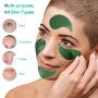 Hebepe Green Tea Matcha Under Eye Mask(60 Patches), with Collagen Eye Gel Mask, Anti Wrinkle, Cooling, Moisturizing, Rejuvenating Eye Treatment for Under Eye Bags, Puffy Eyes, and Dark Circles