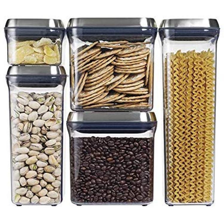 Steel Pop Container Set - 6-Piece | OXO