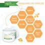 Wild Naturals Face Cream Moisturizer : 86% Organic - for Daily Facial, Eye, Neck, Decollete - Non Greasy, with Manuka Honey + Aloe Vera + Coconut Oil + Cocoa Butter For Acne, Dry, Oily, Sensitive Skin