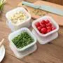 WANGLX ST Storage Jar Refrigerator Storage Box Kitchen Utensils Refrigerated Box Food Storage Tank with Drain Hole for Easy Ventilation Crisper WANGLX ST Storage Jar Refrigerator Storage Box Kitchen Utensils Refrigerated Box Food Storage Tank with Drain Hole for Easy Ventilation Crisper