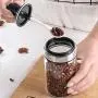 Seasoning Box Kitchen Gadgets Spice Bottle Seasoning Box Spice Storage Bottle Jars Transparent Glass Salt Pepper Cumin Powder Box Set Creative