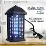 Endbug Insektensummer Outdoor Insektizide, 25W 4200V Wasserdichter Elektro-Mücken-Fliegenfänger für Haus Garten Patio Hof