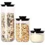 Ensemble de Réservoirs de Stockage Alimentaire WANGLX - Bouteilles de Fruits Secs, Poudre de Lait, Boîtes Scellées, Pots de Conservation, Bon Scellement Ensemble de Réservoirs de Stockage Alimentaire WANGLX - Bouteilles de Fruits Secs, Poudre de Lait, Boîtes Scellées, Pots de Conservation, Bon Scellement