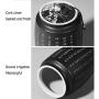 Keramik-Behälter für Home Decor, Kimchi, Tee, Kuchen, Aufbewahrung – Rot, 9.5 x 9.5 x 21cm