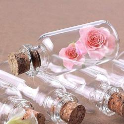 Glass Food Storage Containers 1pcs Mini Bottle Small Mason Jar With Clear Cork Stopper Jars Glass Wedding Jewelry Glass Jar frascos de vidrio