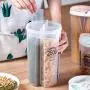 Contenant de stockage pour riz, haricots, etc. avec couvercle étanche – Boîte de rangement pour la cuisine Contenant de stockage pour riz, haricots, etc. avec couvercle étanche – Boîte de rangement pour la cuisine