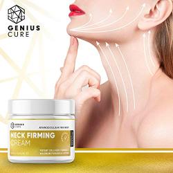 Neck Firming Cream, Anti Aging Moisturizer, Skin Tightening and Crepe Skin Repair Cream, Double Chin Reducer 2 Fl Oz.