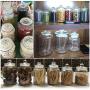 Glass Sealed Jars, Kitchen Household Grain Storage Tanks, Storage Jam/Honey/Coffee/Oatmeal