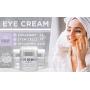 M3 Naturals Eye Cream Infused with Collagen Stem Cell and Hyaluronic Acid for Puffiness, Wrinkles, Dark Circles Under Eye, Bags, Fine Lines - Helps Anti-Aging, Healthy Skin Care Moisturizer 1.7 fl
