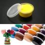 SUPVOX 15 Pcs Floam Beads Containers Leakproof Clear Plastic Storage Box with 3pcs Mixing Spoons for Beads Foam Ball DIY Making Supplies 50ml (Random Color)