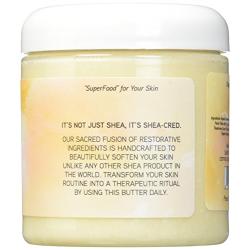 Unrefined Raw Organic Virgin Shea Butter by Makes 3 Organics - Better Shea Butter (8 Fl Oz)