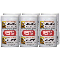 Fruit of the Earth Vitamin-E Cream 4 oz. + 4 oz. Jar (Case of 6)