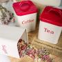 Hot Sale X022SS Set of 3 Metal Food Storage Tin Canister/Jar/kitchen Containers/Home Gift with lid