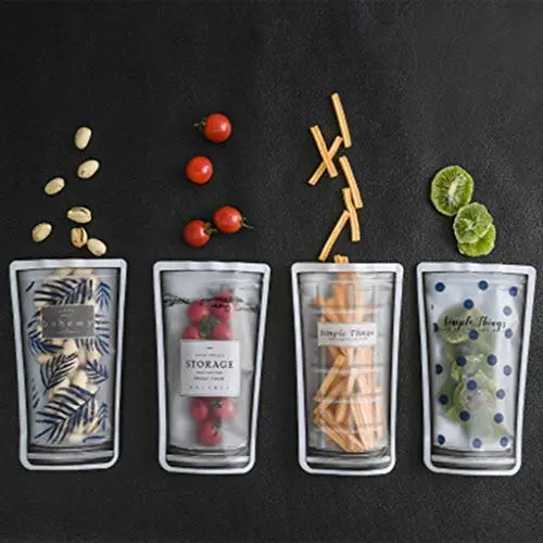 4PC Ziplock Vacuum Food Storage Bag Jar,Vacuum Sealed Canister Cans Dry Dried Food Storage Container Box,Fresh Preservation Vaccum Reusable Food Bags 4PC Ziplock Vacuum Food Storage Bag Jar,Vacuum Sealed Canister Cans Dry Dried Food Storage Container Box,Fresh Preservation Vaccum Reusable Food Bags