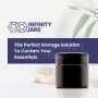 Infinity Jars 100 ml (3.3 fl oz) Black Ultraviolet Refillable Empty Glass Screw Top Jar 3-Pack Infinity Jars 100 ml (3.3 fl oz) Black Ultraviolet Refillable Empty Glass Screw Top Jar 3-Pack