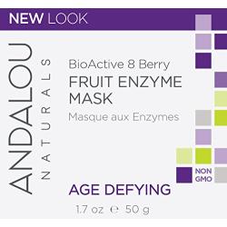 Andalou Naturals Bioactive 8 Berry Fruit Enzyme Mask, 1.7 Ounce