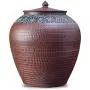 Food Savers & Storage Containers Rice Cylinder Ceramic Rice Box Candy Jar Kimchi Jar Grain Box Food Container Kitchen Sealed Flour Tank Water Tank Storage Rice Jar Kimchi Cylinder Retro Food Storage