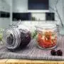 Bouteilles de Rangement Alimentaire YEBODA 16oz en Verre avec Bouchons Ermétiques et Joints en Silicone – Rondes Claires (6 Pièces) Bouteilles de Rangement Alimentaire YEBODA 16oz en Verre avec Bouchons Ermétiques et Joints en Silicone – Rondes Claires (6 Pièces)