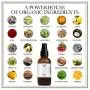 CSM RICH Organic Moisturizing Face and Eye Cream with Vitamin C, B5, Ceramides, Aloe, Chamomile, Comfrey, Lavender - Anti-Aging Natural Skin Care Lotion, Day and Night Cream - Made in the USA