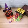 STOBOK Halloween Candy Box Smile Cat Candy Jar Cartoon Candy Holder Trick or Treat Box Cookie Storage Box for Halloween Kids Toddlers Gifts STOBOK Halloween Candy Box Smile Cat Candy Jar Cartoon Candy Holder Trick or Treat Box Cookie Storage Box for Halloween Kids Toddlers Gifts