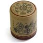 750ml Chinese Rare YiXing ZiSha Pottery clay Eight Immortals Tea Storage Canisters Caddy Jar Yellow