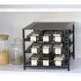 Spice Rack Organizer Kitchen Storage, Pantry Cabinet Organizer with Pull Out Spice Shelf, Holds 18 Jars Spice Rack Organizer Kitchen Storage, Pantry Cabinet Organizer with Pull Out Spice Shelf, Holds 18 Jars