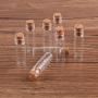 | Storage Bottles & Jars | Size 11356.5mm 2ml Mini Glass Wishing Bottles Tiny Jars Vials With Cork Stopper 100pcs | by HUDITOOLS | 1 PCs