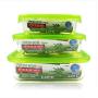 Kitchen Food Storage Jar Airtight Food Storage Crisper Lunch Box Microwave Oven Applicable 3 Sets Of Storage Box moisture-proof multi-purpose