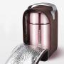Food flask Hot 1L Insulated 304 Stainless Steel Food Jar with Folding Spoon Storage Bag Multi-Purpose for Food