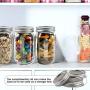 Mason Jars 6 PCS 16 oz Glass Jars with Lids & Straws Send 3 Non-Pores Covers Kitchen Glass Jars Mugs Masthome
