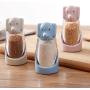 | Salt Pigs, Cellars & Servers | High|grade cute elephant spice jar wheat straw temperos salt pepper bottle for BBQ kitchen cooking tools | by HUDITOOLS | 1 PCs
