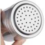 JUSTDOLIFE Seasoning Bottle Set BBQ Pepper Shaker Stainless Steel Seasoning Shaker Spice Bottle with Plastic Lid