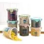 Practical Household Plastic Storage Jars Food Storage Bottle Safe Non Toxic Leakproof Sealed Kitchen Storage Box,800Ml Practical Household Plastic Storage Jars Food Storage Bottle Safe Non Toxic Leakproof Sealed Kitchen Storage Box,800Ml