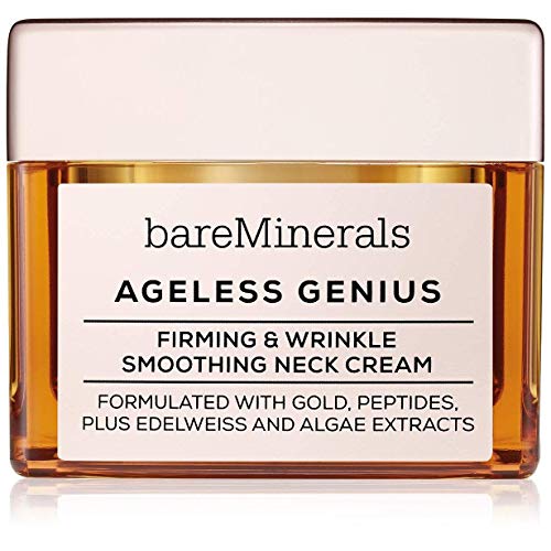 bareMinerals Ageless Genius: Firming & Wrinkle Smoothing Neck Cream, 1.7 Ounce, Multi (098132473885)